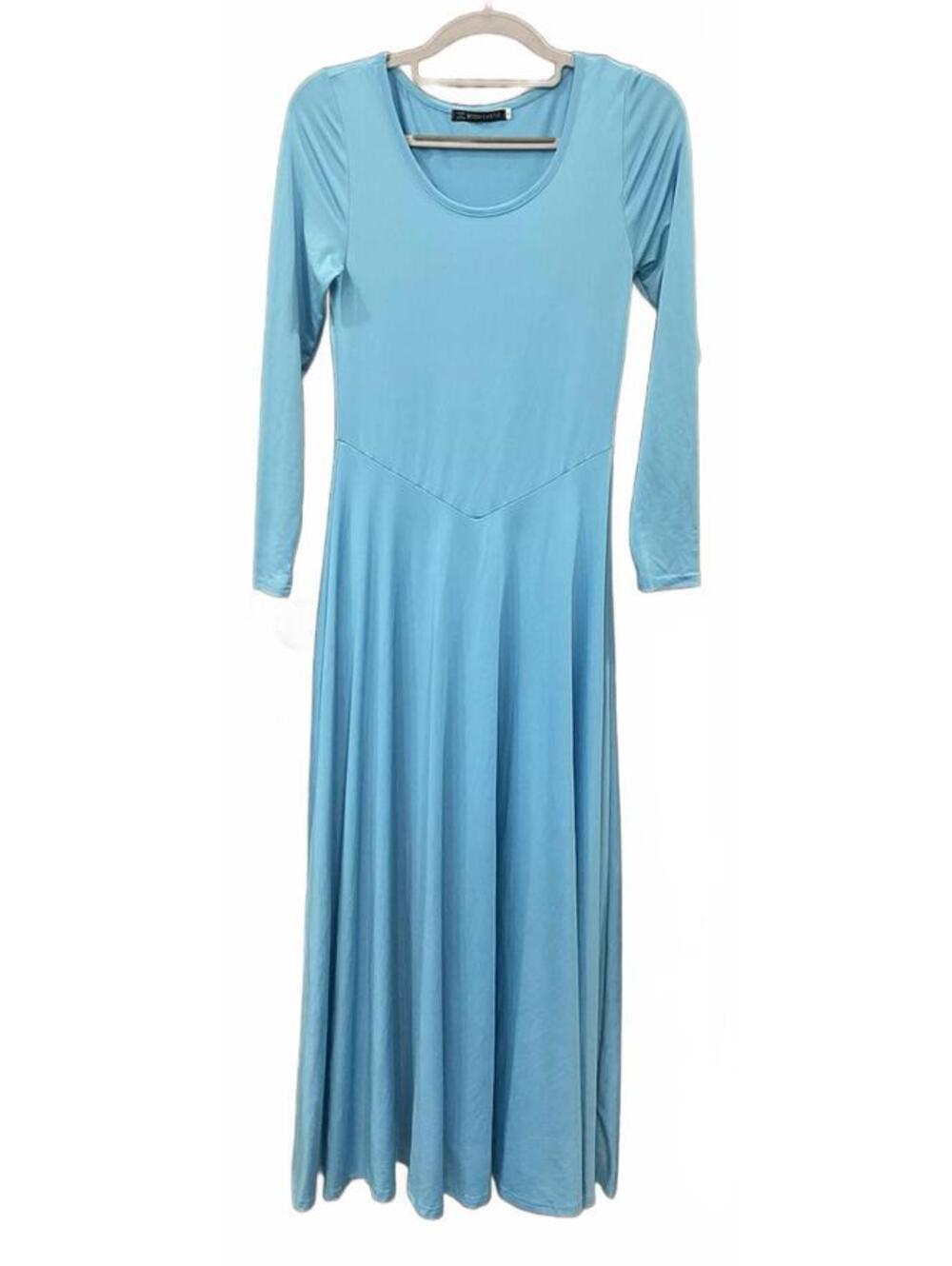 IBTOM CASTLE Womens Blue Lyrical Dance Dress Size Small